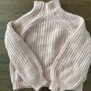 All in Favor Puff Sleeve Sweater